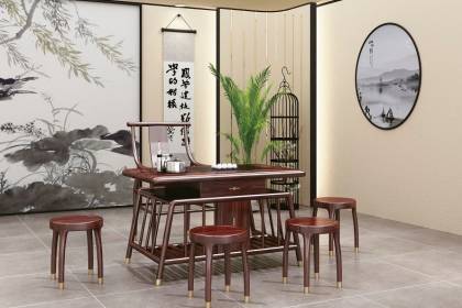 高档现代新中式茶台